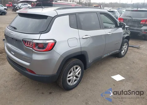 2018 Jeep Compass Sport 4X4 from USA, damaged, VIN 3C4NJDAB9JT284050